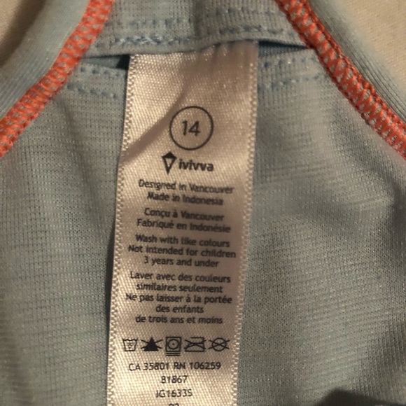 Ivivva razor back tank top - Picture 3 of 3